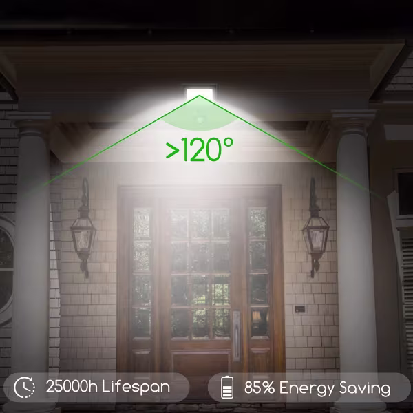 Velvalux LED Construction Lamp & LED Wall Lamp with Sensor - Waterproof IP65, Neutral White Light Velvalux LED Construction Lamp & LED Wall Lamp with Sensor - Waterproof IP65, Neutral White Light