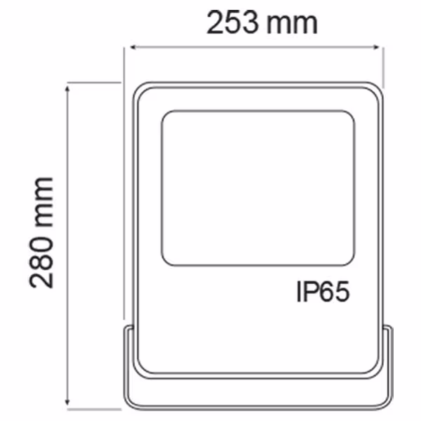 HLW LED Waterdichte LED Bouwlamp 100W IP65 - Witte LED Lamp Koud Wit 6000K voor Binnen & Buiten HLW LED Waterdichte LED Bouwlamp 100W IP65 - Witte LED Lamp Koud Wit 6000K voor Binnen & Buiten