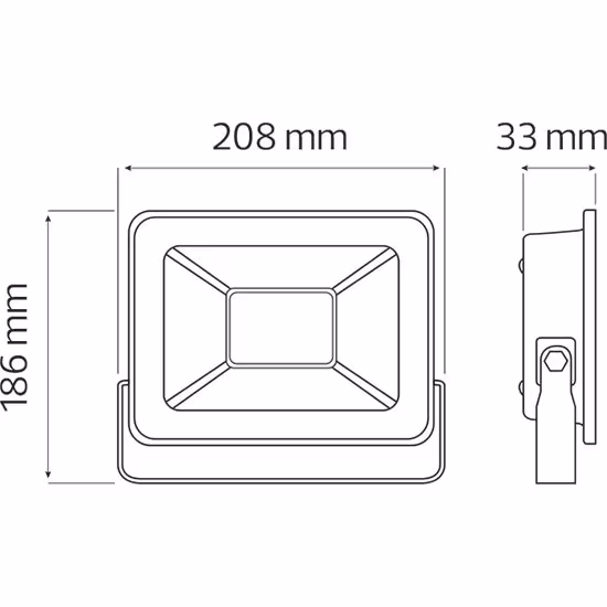 HLW LED LED Construction Lamp 50W - Waterproof LED Lamp with IP65 and Cool White 6000K HLW LED LED Construction Lamp 50W - Waterproof LED Lamp with IP65 and Cool White 6000K