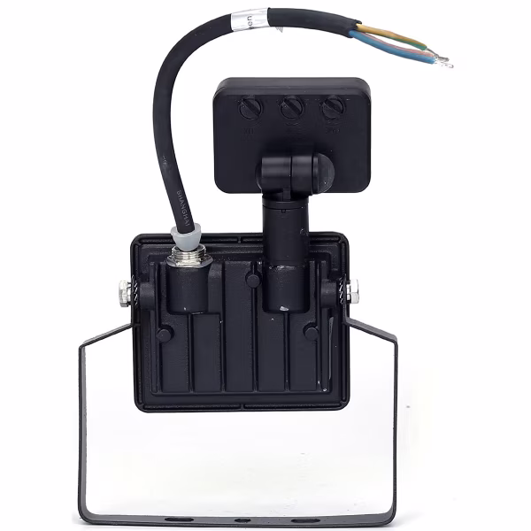 HLW LED LED Bouwlamp & Wandlamp met Sensor - Waterdicht IP65, Koud Wit 6000K, Zwart & Wit HLW LED LED Bouwlamp & Wandlamp met Sensor - Waterdicht IP65, Koud Wit 6000K, Zwart & Wit