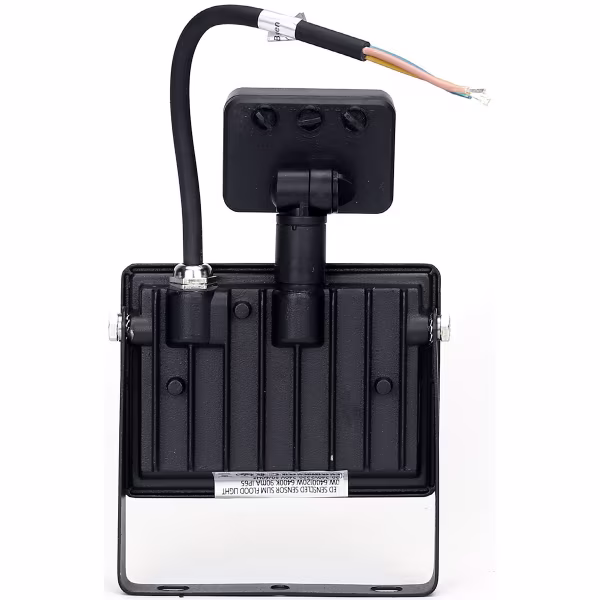 HLW LED LED Bouwlamp 20W met Sensor - Waterdichte Zwarte & Witte LED Bouwlamp IP65 HLW LED LED Bouwlamp 20W met Sensor - Waterdichte Zwarte & Witte LED Bouwlamp IP65