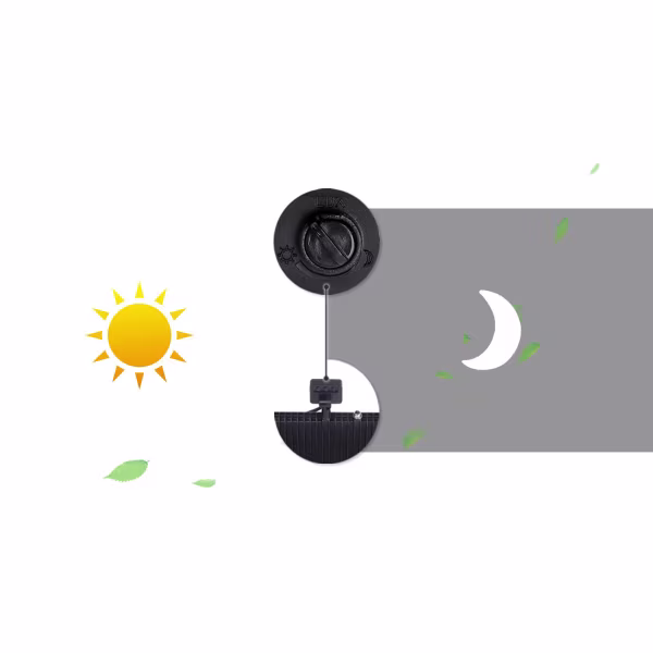 HLW LED LED Construction Lamp, Black & White Wall Lamp with Sensor, IP65 Waterproof, Cool White 6000K HLW LED LED Construction Lamp, Black & White Wall Lamp with Sensor, IP65 Waterproof, Cool White 6000K