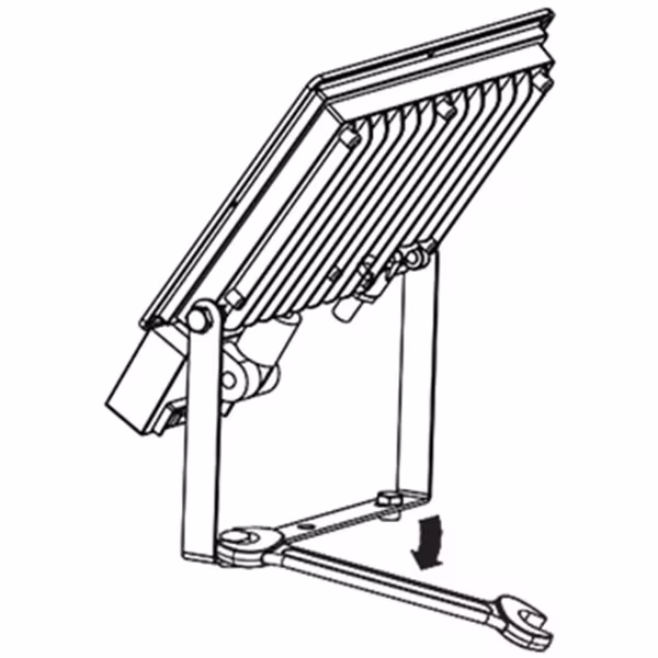 HLW LED LED Bouwlamp 20W - Mat Zwart & Wit, Waterdicht IP65, Neutraal Wit Licht HLW LED LED Bouwlamp 20W - Mat Zwart & Wit, Waterdicht IP65, Neutraal Wit Licht