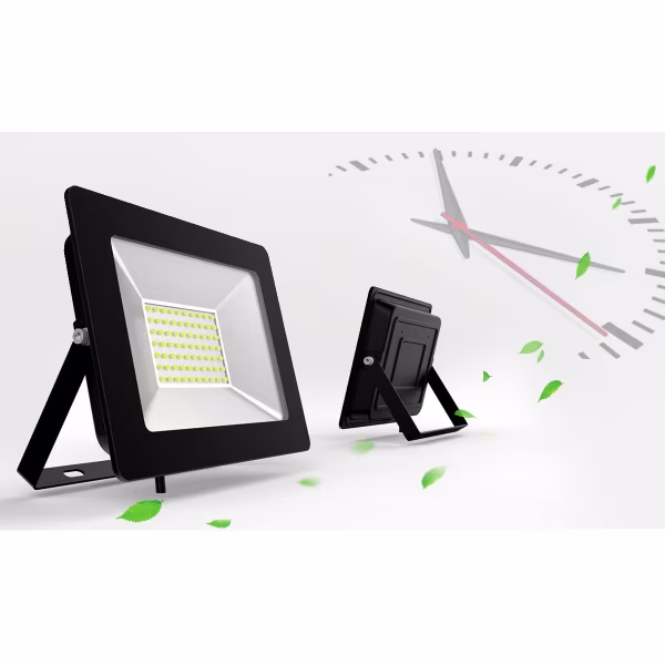 HLW LED Robust LED Construction Lamp IP65 - Black & White, Cool White 6000K, Waterproof HLW LED Robust LED Construction Lamp IP65 - Black & White, Cool White 6000K, Waterproof