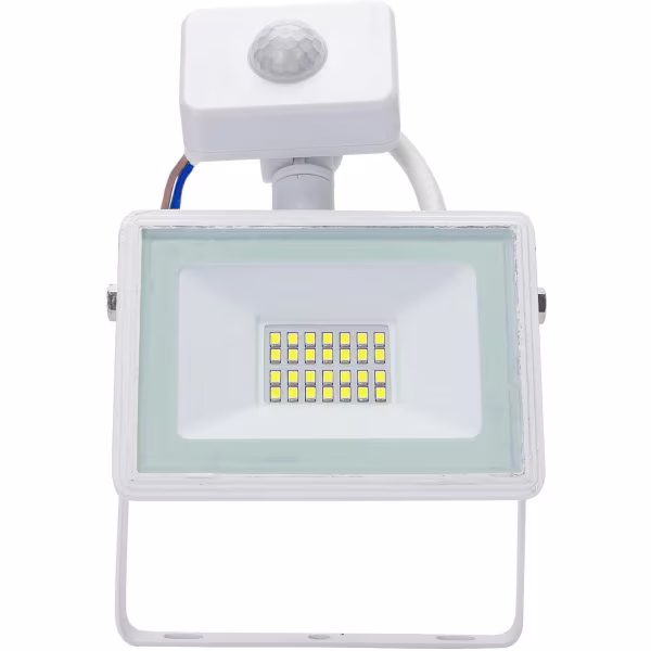 HLW LED LED Bouwlamp & Wandlamp met Sensor, IP65 Waterdicht, Koud Wit 6000K – 20W LED Lamp HLW LED LED Bouwlamp & Wandlamp met Sensor, IP65 Waterdicht, Koud Wit 6000K – 20W LED Lamp
