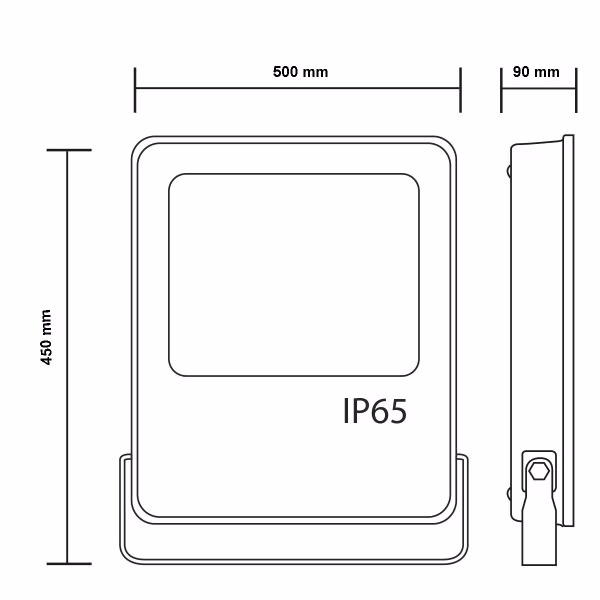 HLW LED Waterproof LED Construction Lamp IP65 in Black & White with Cool White 6000K Light HLW LED Waterproof LED Construction Lamp IP65 in Black & White with Cool White 6000K Light