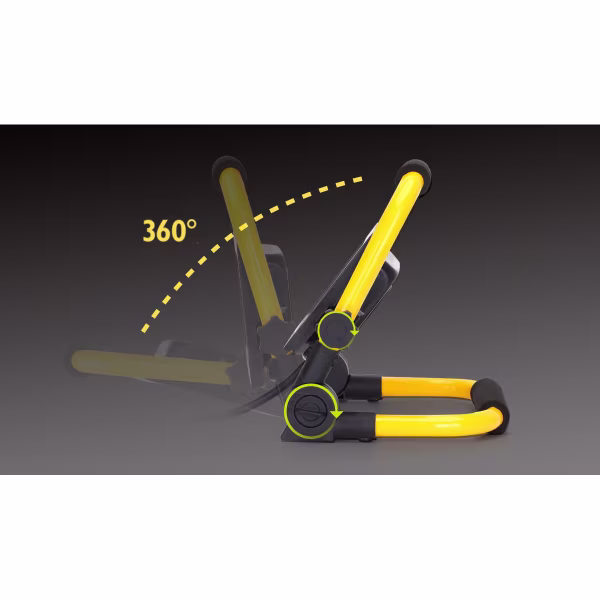 HLW LED Waterdichte LED Bouwlamp 20W - Verstelbaar & Koud Wit 6000K, Daglicht Wit HLW LED Waterdichte LED Bouwlamp 20W - Verstelbaar & Koud Wit 6000K, Daglicht Wit