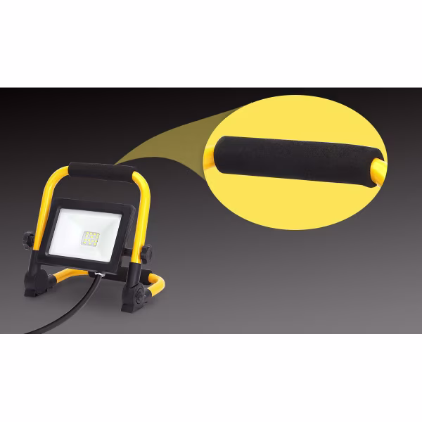 HLW LED LED Bouwlamp Verstelbaar - Witte, Waterdichte LED Lamp Koud Wit 6000K HLW LED LED Bouwlamp Verstelbaar - Witte, Waterdichte LED Lamp Koud Wit 6000K