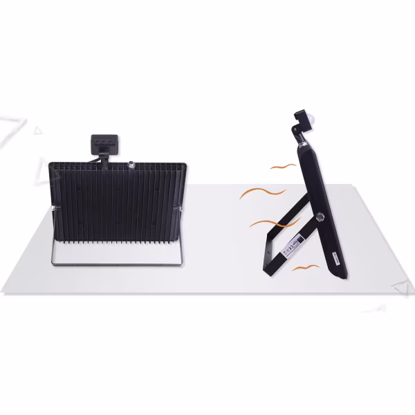 HLW LED Waterdichte LED Bouwlamp & Wandlamp met Sensor, IP65, Neutraal Wit 4000K, Mat Zwart HLW LED Waterdichte LED Bouwlamp & Wandlamp met Sensor, IP65, Neutraal Wit 4000K, Mat Zwart