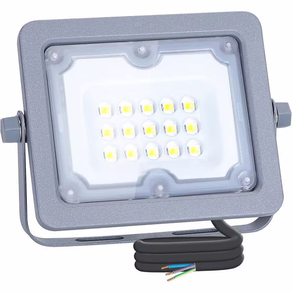 HLW LED LED Bouwlamp Verstelbaar Waterdicht IP65 Witte Vloerlamp Koud Wit 6000K HLW LED LED Bouwlamp Verstelbaar Waterdicht IP65 Witte Vloerlamp Koud Wit 6000K