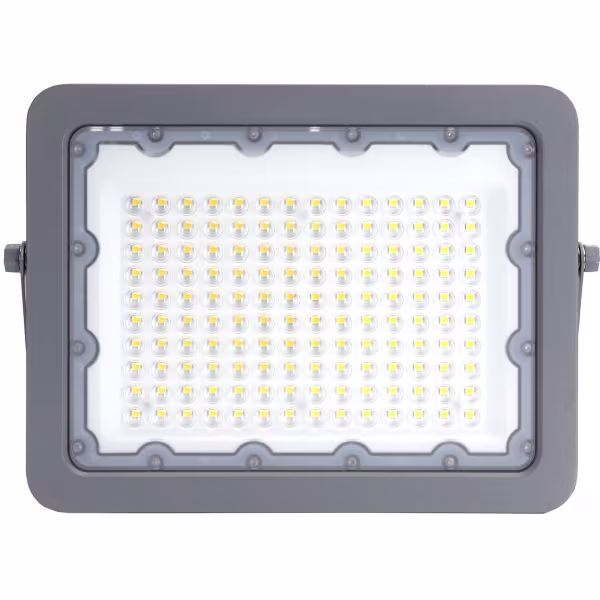 HLW LED Verstelbare LED Bouwlamp 100W - Witte Waterdichte LED Lamp IP65 Neutraal Wit HLW LED Verstelbare LED Bouwlamp 100W - Witte Waterdichte LED Lamp IP65 Neutraal Wit