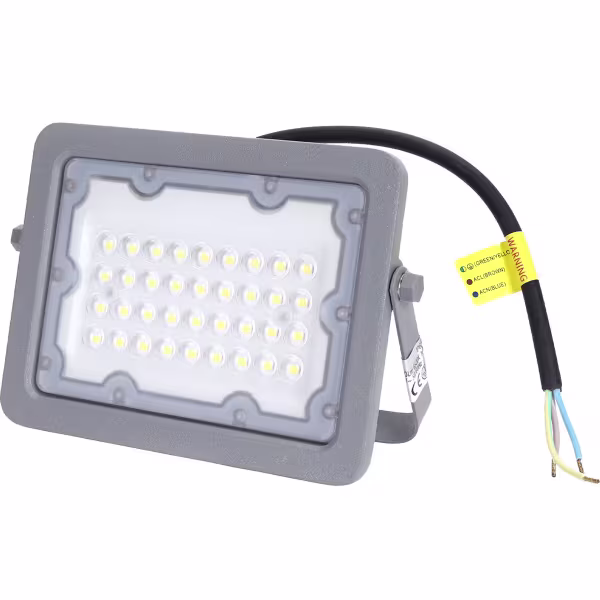 HLW LED Verstelbare Witte LED Bouwlamp, Waterdicht IP65, Koud Wit 6000K Daglicht HLW LED Verstelbare Witte LED Bouwlamp, Waterdicht IP65, Koud Wit 6000K Daglicht
