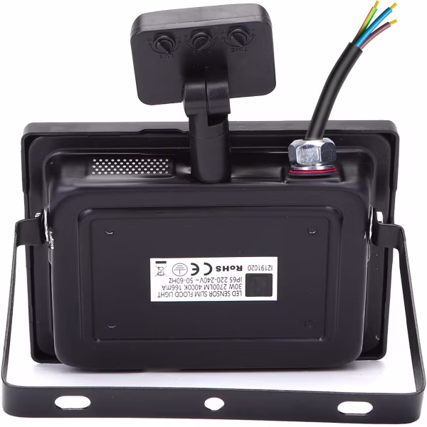 HLW LED LED Construction Lamp 30W with Sensor - Waterproof LED Construction Lamp & Wall Lamp, Neutral White 4000K HLW LED LED Construction Lamp 30W with Sensor - Waterproof LED Construction Lamp & Wall Lamp, Neutral White 4000K