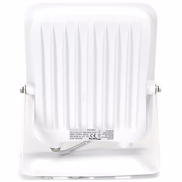 HLW LED LED Bouwlamp 100W - Witte, Waterdichte IP65 Lamp met Verstelbare Beam Angle en Neutraal Wit Licht HLW LED LED Bouwlamp 100W - Witte, Waterdichte IP65 Lamp met Verstelbare Beam Angle en Neutraal Wit Licht