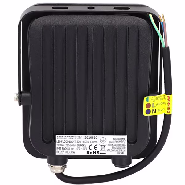 HLW LED LED Bouwlamp IP65 - Zwarte & Witte Vloerlamp, Waterdicht met Verstelbare Beam Angle HLW LED LED Bouwlamp IP65 - Zwarte & Witte Vloerlamp, Waterdicht met Verstelbare Beam Angle