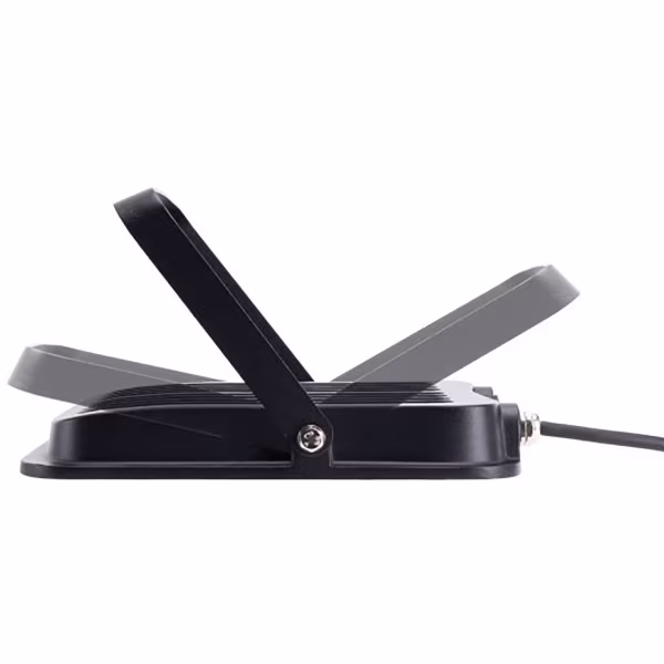 HLW LED LED Bouwlamp 50W IP65 Waterdicht - Zwarte & Witte Vloerlamp met Verstelbare Beam Angle, Koud Wit 6000K HLW LED LED Bouwlamp 50W IP65 Waterdicht - Zwarte & Witte Vloerlamp met Verstelbare Beam Angle, Koud Wit 6000K