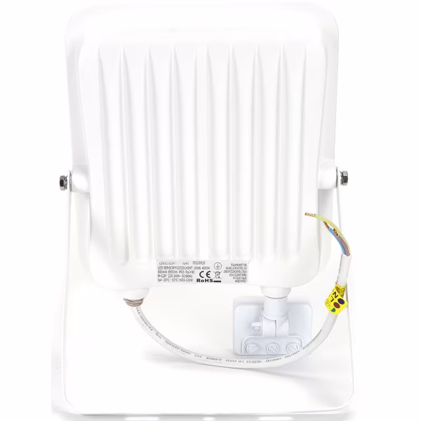 HLW LED LED Bouwlamp 100W met Sensor, Waterdicht IP65 - LED Bouwlamp & Wandlamp met Neutraal Wit HLW LED LED Bouwlamp 100W met Sensor, Waterdicht IP65 - LED Bouwlamp & Wandlamp met Neutraal Wit