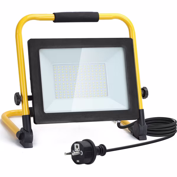 HLW LED LED Bouwlamp Verstelbaar, Waterdicht IP65, Koud Wit 6000K Daglicht Wit HLW LED LED Bouwlamp Verstelbaar, Waterdicht IP65, Koud Wit 6000K Daglicht Wit