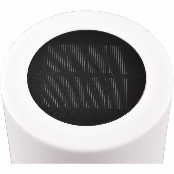 HLW LED LED Tafellamp op Zonne-energie - Solar Tafellamp - Trion Silvin - USB Oplaadbaar - Warm Wit 3000K - Spatwaterdicht IP44 - Rond - Wit HLW LED LED Tafellamp op Zonne-energie - Solar Tafellamp - Trion Silvin - USB Oplaadbaar - Warm Wit 3000K - Spatwaterdicht IP44 - Rond - Wit