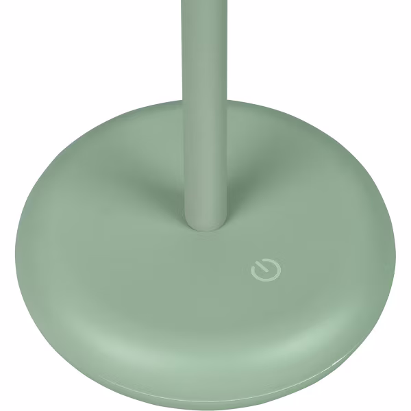 HLW LED LED Tafellamp met Oplaadbare Batterijen - Trion Berna - 2W - Warm Wit 3000K - Spatwaterdicht IP44 - Dimbaar - Rond - Mat Groen - Kunststof HLW LED LED Tafellamp met Oplaadbare Batterijen - Trion Berna - 2W - Warm Wit 3000K - Spatwaterdicht IP44 - Dimbaar - Rond - Mat Groen - Kunststof