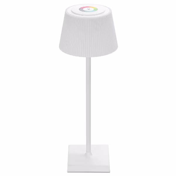 HLW LED Dimbare LED lamp - RGB & Witte Vloerlamp met oplaadbare batterij en touch bediening HLW LED Dimbare LED lamp - RGB & Witte Vloerlamp met oplaadbare batterij en touch bediening