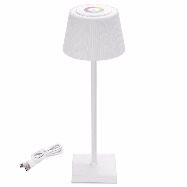 HLW LED Dimbare LED lamp - RGB & Witte Vloerlamp met oplaadbare batterij en touch bediening HLW LED Dimbare LED lamp - RGB & Witte Vloerlamp met oplaadbare batterij en touch bediening