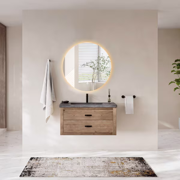 HLW LED LED Mirror 60cm | 15W | 3000-6000K | Heating & Touch HLW LED LED Mirror 60cm | 15W | 3000-6000K | Heating & Touch