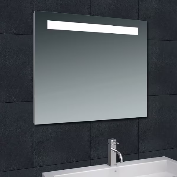 Wiesbaden LED Mirror 80x80cm | 15W | 6400K Daylight | Switch Wiesbaden LED Mirror 80x80cm | 15W | 6400K Daylight | Switch