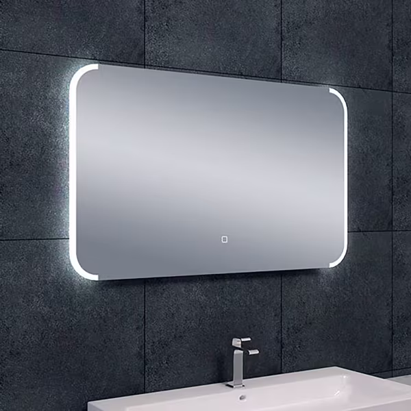 Wiesbaden LED Mirror 100x60cm | 15W | 2800–6400K | Dimmable & Heated Wiesbaden LED Mirror 100x60cm | 15W | 2800–6400K | Dimmable & Heated