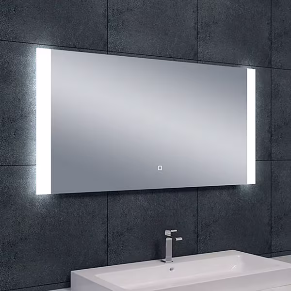 Wiesbaden LED Mirror 120x60cm | 15W | 2800–6400K | Dimmable & Heated Wiesbaden LED Mirror 120x60cm | 15W | 2800–6400K | Dimmable & Heated