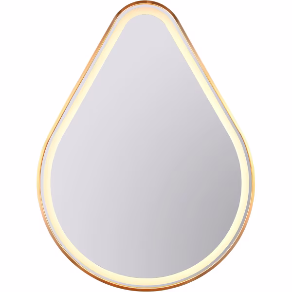 HLW LED LED Spiegel 60x80cm | 20W | Goud | IP44 | 3000/4000K