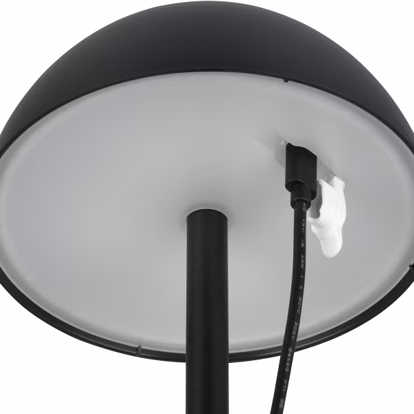 HLW LED LED Table Lamp - Trion Rado - 1.7W - Warm White 3000K - Rechargeable Batteries - Matte Black - Plastic HLW LED LED Table Lamp - Trion Rado - 1.7W - Warm White 3000K - Rechargeable Batteries - Matte Black - Plastic