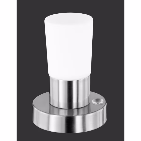 HLW LED LED Table Lamp - Trion Crostila - 4W - Warm White 3000K - Round - Matte Nickel - Aluminum - OSRAM LEDs HLW LED LED Table Lamp - Trion Crostila - 4W - Warm White 3000K - Round - Matte Nickel - Aluminum - OSRAM LEDs