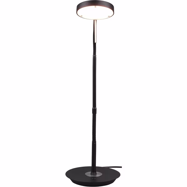 HLW LED LED Tafellamp - Trion Monzino - 12W - Aanpasbare Kleur - Dimbaar - Rond - Mat Zwart - Aluminium HLW LED LED Tafellamp - Trion Monzino - 12W - Aanpasbare Kleur - Dimbaar - Rond - Mat Zwart - Aluminium