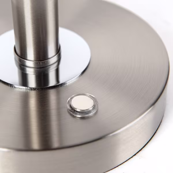 HLW LED LED Tafellamp - Trion Berl - 4W - Warm Wit 3000K - Dimbaar - Rond - Mat Nikkel - Aluminium HLW LED LED Tafellamp - Trion Berl - 4W - Warm Wit 3000K - Dimbaar - Rond - Mat Nikkel - Aluminium