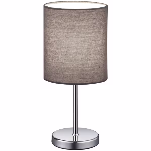 HLW LED LED Table Lamp - Table Lighting - Trion Jiron - E14 Fitting - Round - Matte Gray - Aluminum HLW LED LED Table Lamp - Table Lighting - Trion Jiron - E14 Fitting - Round - Matte Gray - Aluminum