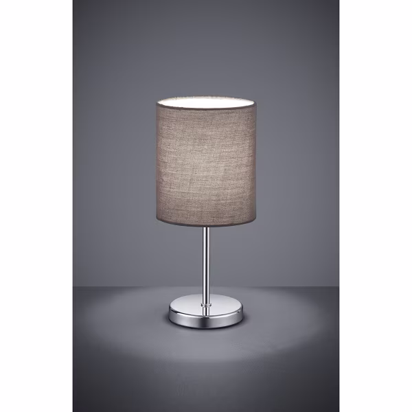 HLW LED LED Table Lamp - Table Lighting - Trion Jiron - E14 Fitting - Round - Matte Gray - Aluminum HLW LED LED Table Lamp - Table Lighting - Trion Jiron - E14 Fitting - Round - Matte Gray - Aluminum