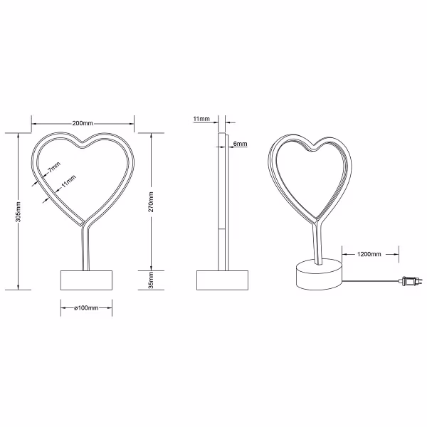HLW LED LED Table Lamp - Table Lighting - Trion Hirtan - 2W - RGB - Round - Matte White - Plastic HLW LED LED Table Lamp - Table Lighting - Trion Hirtan - 2W - RGB - Round - Matte White - Plastic