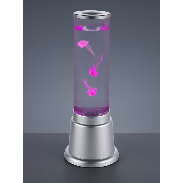 HLW LED LED Tafellamp - Tafelverlichting - Trion Jelon - 6W - RGB - Rond - Mat Titaan - Kunststof HLW LED LED Tafellamp - Tafelverlichting - Trion Jelon - 6W - RGB - Rond - Mat Titaan - Kunststof