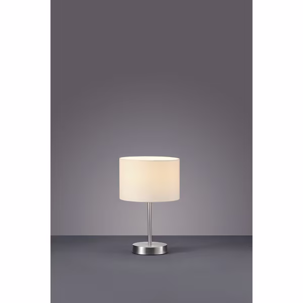 HLW LED LED Table Lamp - Table Lighting - Trion Hotia - E14 Fitting - Round - Matte White - Aluminum HLW LED LED Table Lamp - Table Lighting - Trion Hotia - E14 Fitting - Round - Matte White - Aluminum