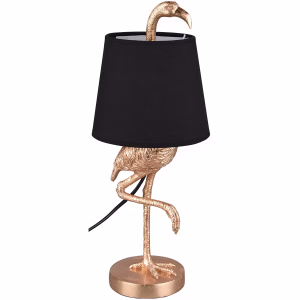 HLW LED LED Tafellamp - Tafelverlichting - Trion Lilo - E14 Fitting - Rond - Mat Goud - Polystone HLW LED LED Tafellamp - Tafelverlichting - Trion Lilo - E14 Fitting - Rond - Mat Goud - Polystone