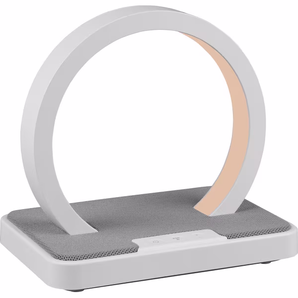 HLW LED LED Table Lamp - Table Lighting - Trion Bertan - 1W - Warm White 3000K - RGBW - Round - Matte White - Plastic HLW LED LED Table Lamp - Table Lighting - Trion Bertan - 1W - Warm White 3000K - RGBW - Round - Matte White - Plastic