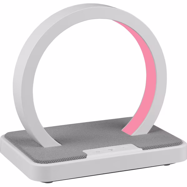 HLW LED LED Table Lamp - Table Lighting - Trion Bertan - 1W - Warm White 3000K - RGBW - Round - Matte White - Plastic HLW LED LED Table Lamp - Table Lighting - Trion Bertan - 1W - Warm White 3000K - RGBW - Round - Matte White - Plastic