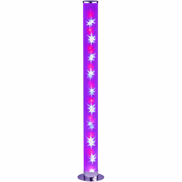 HLW LED LED Tafellamp - Trion Ricardo - 4W - Warm Wit 3000K - RGBW - Dimbaar - Afstandsbediening - Rond - Mat Chroom - Aluminium HLW LED LED Tafellamp - Trion Ricardo - 4W - Warm Wit 3000K - RGBW - Dimbaar - Afstandsbediening - Rond - Mat Chroom - Aluminium