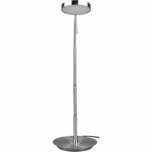 HLW LED LED Tafellamp - Trion Monzino - 12W - Aanpasbare Kleur - Dimbaar - Rond - Mat Nikkel - Aluminium HLW LED LED Tafellamp - Trion Monzino - 12W - Aanpasbare Kleur - Dimbaar - Rond - Mat Nikkel - Aluminium