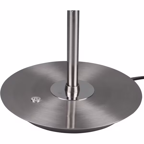 HLW LED LED Tafellamp - Trion Monzino - 12W - Aanpasbare Kleur - Dimbaar - Rond - Mat Nikkel - Aluminium HLW LED LED Tafellamp - Trion Monzino - 12W - Aanpasbare Kleur - Dimbaar - Rond - Mat Nikkel - Aluminium