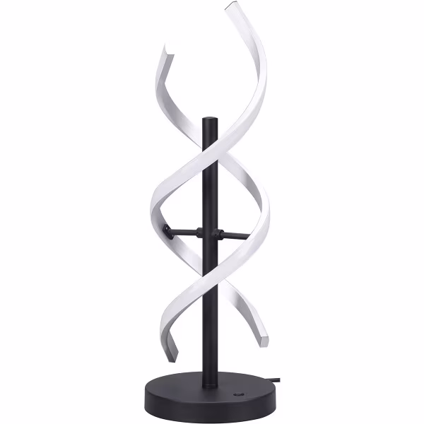 HLW LED LED Tafellamp - Tafelverlichting - Trion Sarina - 20.5W - Aanpasbare Kleur - Dimbaar - Rond - Geborsteld Zilver - Aluminium HLW LED LED Tafellamp - Tafelverlichting - Trion Sarina - 20.5W - Aanpasbare Kleur - Dimbaar - Rond - Geborsteld Zilver - Aluminium