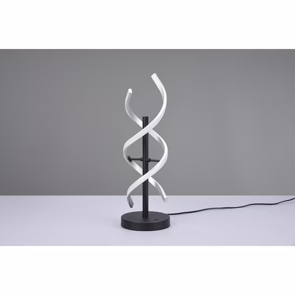 HLW LED LED Tafellamp - Tafelverlichting - Trion Sarina - 20.5W - Aanpasbare Kleur - Dimbaar - Rond - Geborsteld Zilver - Aluminium HLW LED LED Tafellamp - Tafelverlichting - Trion Sarina - 20.5W - Aanpasbare Kleur - Dimbaar - Rond - Geborsteld Zilver - Aluminium