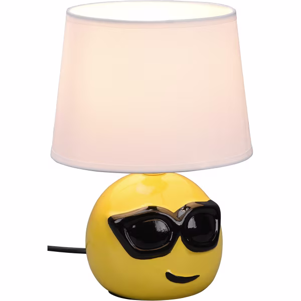 HLW LED LED Table Lamp - Table Lighting - Trion Cooley - E14 Fitting - Round - Matte White - Ceramic HLW LED LED Table Lamp - Table Lighting - Trion Cooley - E14 Fitting - Round - Matte White - Ceramic