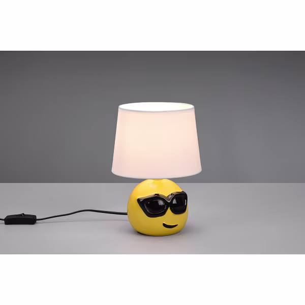 HLW LED LED Table Lamp - Table Lighting - Trion Cooley - E14 Fitting - Round - Matte White - Ceramic HLW LED LED Table Lamp - Table Lighting - Trion Cooley - E14 Fitting - Round - Matte White - Ceramic